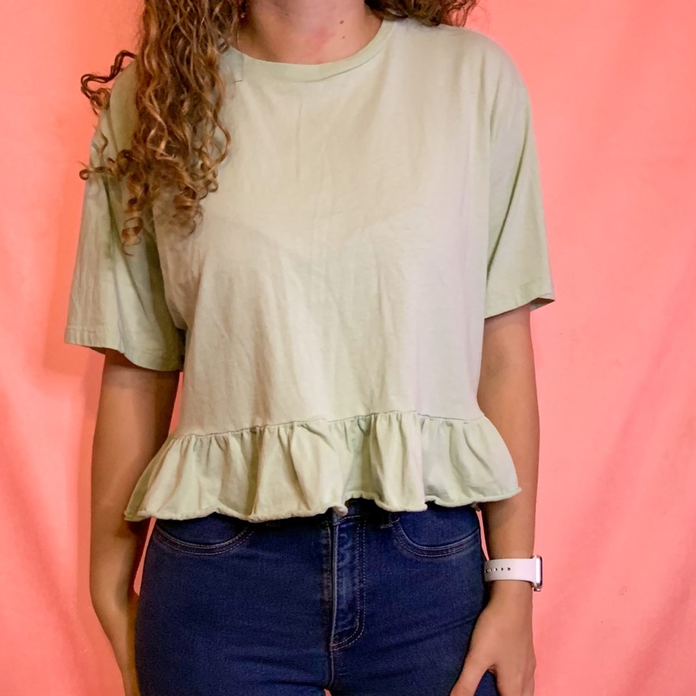 Wild Fable Mint Green Crop Top 🥝